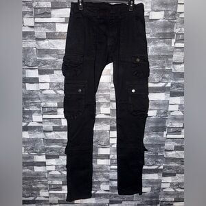 Stylish Black Cargo Pants for Kids